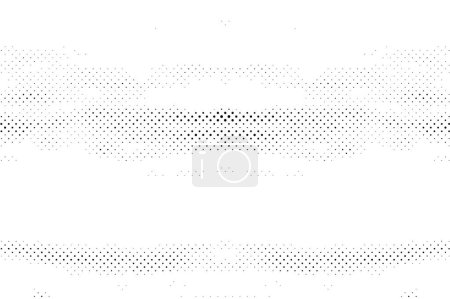 Illustration for Symmetrical geometrical black and white background - Royalty Free Image