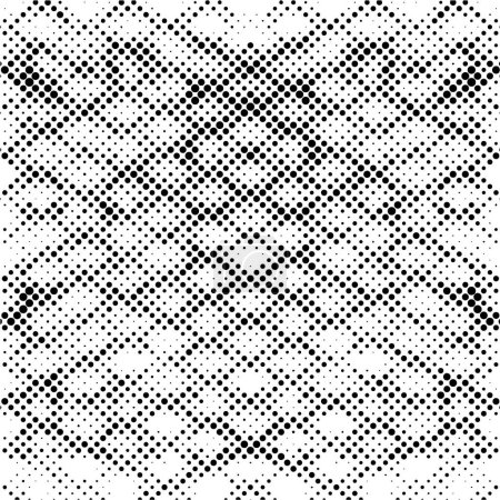 Ilustración de Fondo geométrico simétrico blanco y negro - Imagen libre de derechos