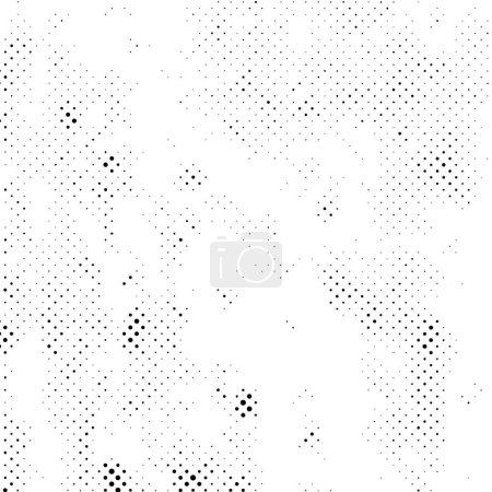 Illustration for Texture Overlay For Your Design. Black and white grunge background. vector illustrations - Royalty Free Image