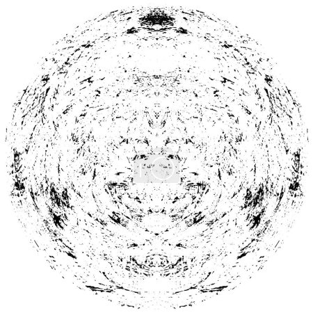 Ilustración de Forma de círculo sobre fondo blanco. ilustración vectorial - Imagen libre de derechos