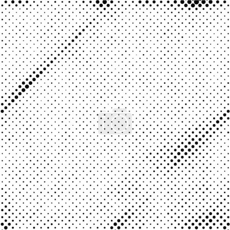 Illustration for Distress Overlay Texture For Your Design. Black and white grunge background. vector illustrations - Royalty Free Image
