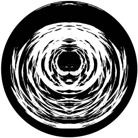 Téléchargez les illustrations : Forme de cercle sur fond blanc. illustration vectorielle - en licence libre de droit