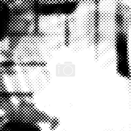 Foto de Textura monocromática en blanco y negro. Puntos negros sobre fondo blanco. - Imagen libre de derechos