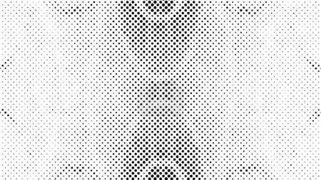Illustration for Halftone dotted abstract background - Royalty Free Image