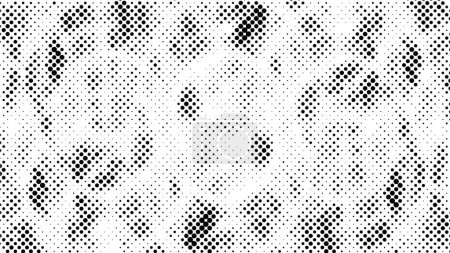 Illustration for Abstract grunge background with dots, vector illustration - Royalty Free Image