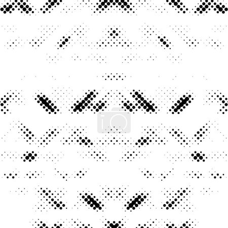 Illustration for Abstract halftone dotted background. Monochrome pattern with dots. - Royalty Free Image