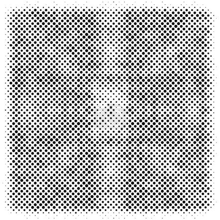 Illustration for Texture of monochrome grunge background with dots - Royalty Free Image