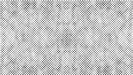 Illustration for Black and white background. grunge texture with dots - Royalty Free Image