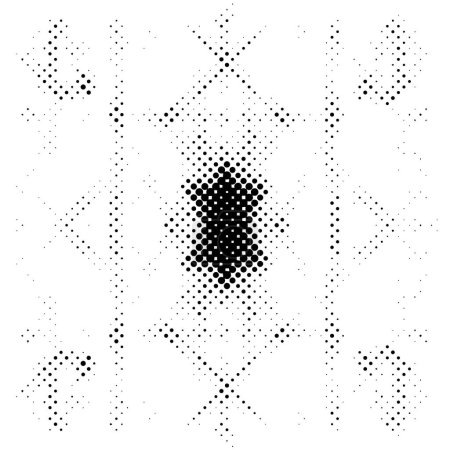 black and white grunge background with dots 