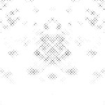 black and white grunge dissolve dotted background