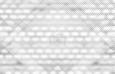 Téléchargez les illustrations : Motif tacheté sans couture demi-teinte sur fond blanc pour l'impression papier et textile - en licence libre de droit