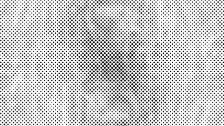 Ilustración de Fondo blanco y negro, textura grunge con puntos - Imagen libre de derechos