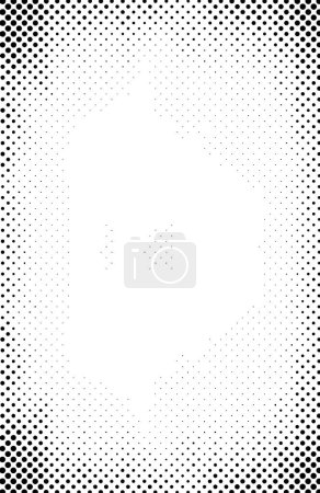 black and white geometric modern pattern with dots 