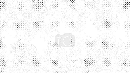 Illustration for Abstract dotted grunge background, vector illustration. Creative halftone backdrop - Royalty Free Image