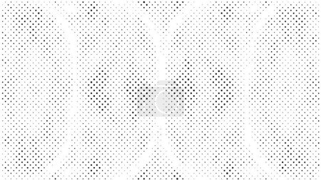 Illustration for Abstract dotted grunge background, vector illustration. Creative halftone backdrop - Royalty Free Image