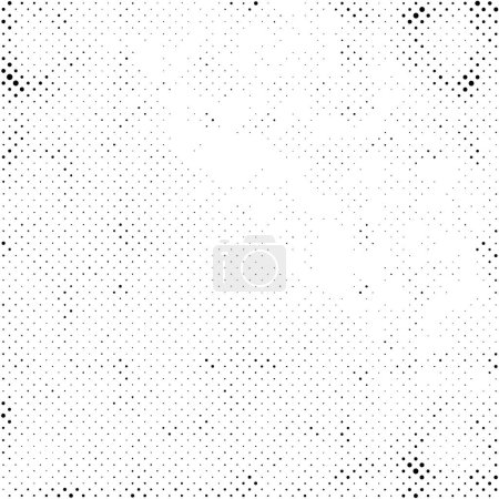 Illustration for Abstract grunge background with dots. vector illustration - Royalty Free Image