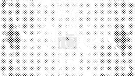 Illustration for Old abstract grunge background with dots - Royalty Free Image