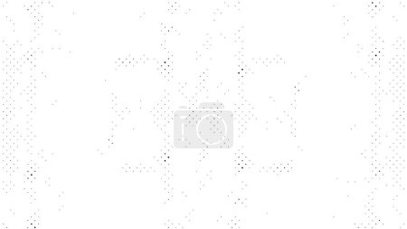 Illustration for Abstract textured pattern of dots on white background - Royalty Free Image