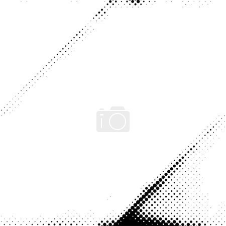 Téléchargez les illustrations : Abstrait grunge fond pointillé, illustration vectorielle - en licence libre de droit