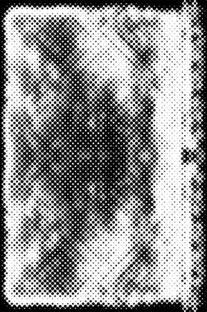 Illustration for Black and white monochrome old grunge vintage weathered background - Royalty Free Image