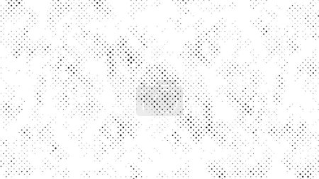Grunge-Hintergrund. Schwarz-weiße Textur mit Punkten 