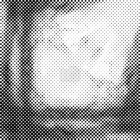 Ilustración de Grunge abstracto textura en blanco y negro, patrón - Imagen libre de derechos