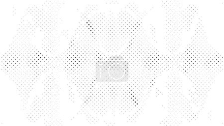 Illustration for Grunge black and white texture, abstract pattern - Royalty Free Image