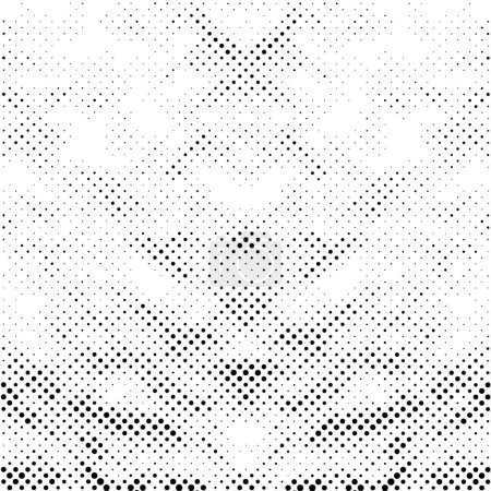Ilustración de Grunge textura en blanco y negro, patrón abstracto - Imagen libre de derechos