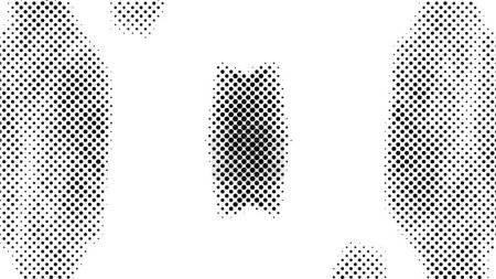 Téléchargez les illustrations : Grunge monochrome dissoudre fond pointillé - en licence libre de droit