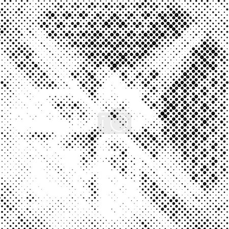 Foto de Abstracto semitono blanco y negro puntos textura fondo. - Imagen libre de derechos