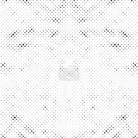 Illustration for Art abstract grunge background with dots - Royalty Free Image