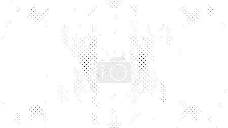 Ilustración de Resumen Grunge Medio tono Vector Fondo con Sombras - Imagen libre de derechos