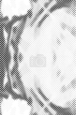 Ilustración de Monocromo sombreado: textura vectorial sin costuras con sombras - Imagen libre de derechos