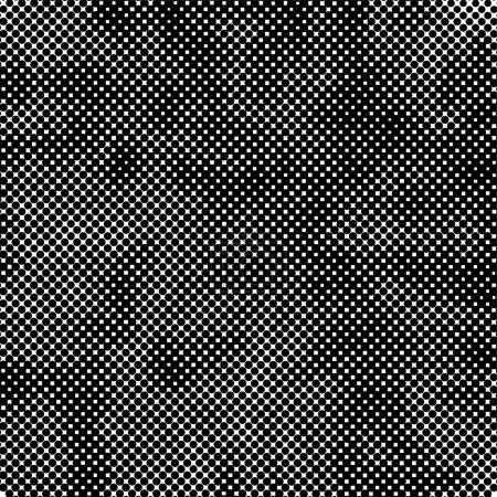 Illustration for Shaded Monochrome: Seamless Vector Texture with Shadows - Royalty Free Image