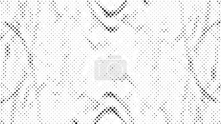 Illustration for Abstract Spotted halftone abstract grunge  background - Royalty Free Image