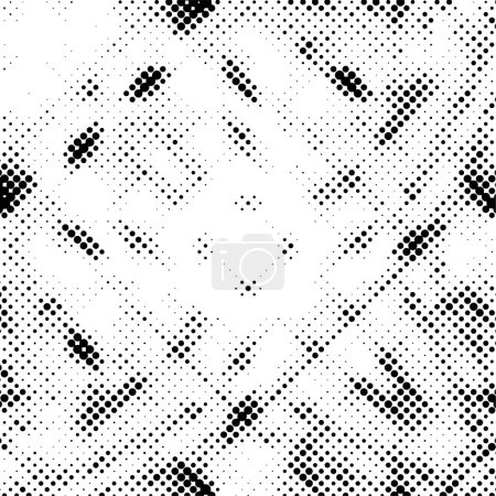Illustration for Abstract Spotted halftone abstract grunge  background - Royalty Free Image