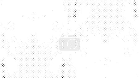 Illustration for Symmetrical wall background with dots - Royalty Free Image