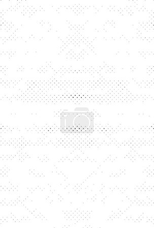 Illustration for Symmetrical geometrical grunge background with dots - Royalty Free Image