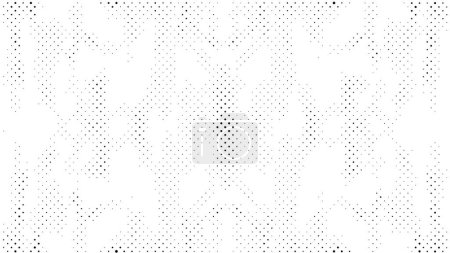Illustration for Abstract geometrical black and white background - Royalty Free Image