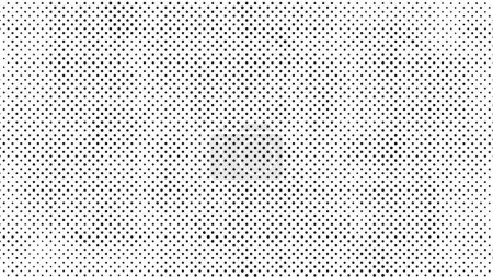 Illustration for Abstract dotted grunge background, vector illustration - Royalty Free Image