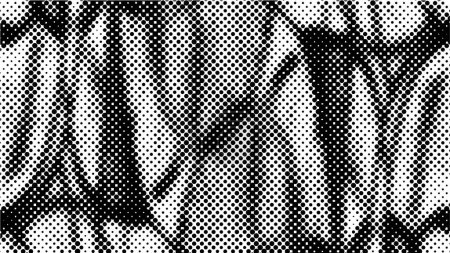 Illustration for Distressed Dots Texture, A Grunge Halftone Vector Background - Royalty Free Image