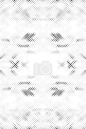 Illustration for Dotted texture. vector illustration of dotted background - Royalty Free Image