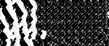 Ilustración de Capa superpuesta de grunge. Fondo vectorial abstracto en blanco y negro. Superficie vintage monocromática con patrón sucio en grietas, manchas, puntos. Antigua pared pintada en diseño de estilo de terror oscuro - Imagen libre de derechos