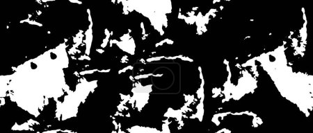 Illustration for Abstract grunge black and white texture, pattern - Royalty Free Image