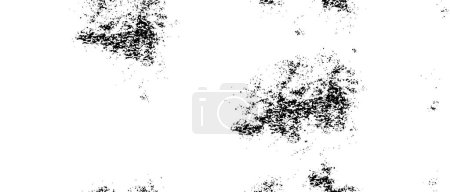 Illustration for Black and white grunge texture background, vector illustration - Royalty Free Image