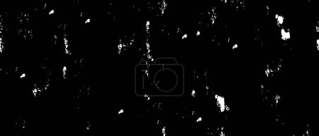 Illustration for Rough black and white texture vector. Distressed overlay texture. Grunge background. Abstract textured effect. Vector Illustration. Black isolated on white background. EPS10. - Royalty Free Image