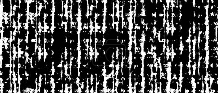 Illustration for Abstract black and white grunge background, vector texture - Royalty Free Image