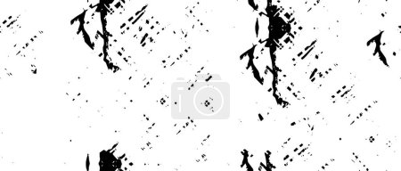 abstracto vintage rayado tinta negra textura y fondo, vector