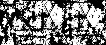 Ilustración de Fondo abstracto. textura grunge. imagen con efecto de tonos en blanco y negro. - Imagen libre de derechos