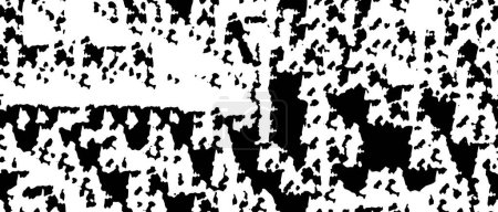 Illustration for Grunge black and white texture pattern - Royalty Free Image